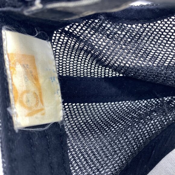 Virginia Tech Hokies Tan Plaid Cap Trucker Hat Hook & Loop NCAA Mesh - Picture 8 of 16